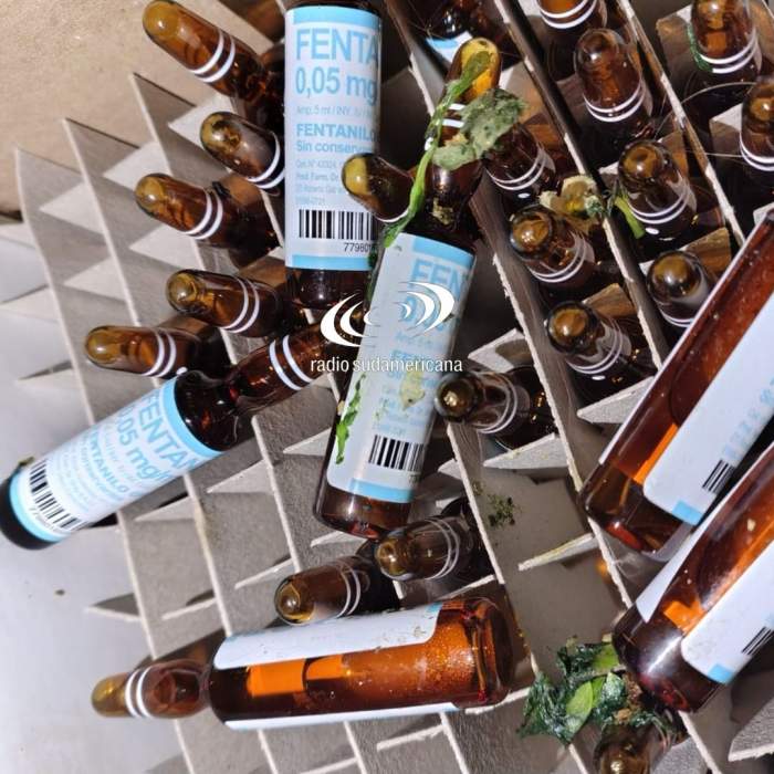 RESISTENCIA: HALLARON FENTANILO EN UN CONTENEDOR DE BASURA