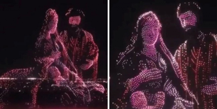 TEXAS: 5 MIL DRONES RECREARON EL NACIMIENTO DE JESÚS