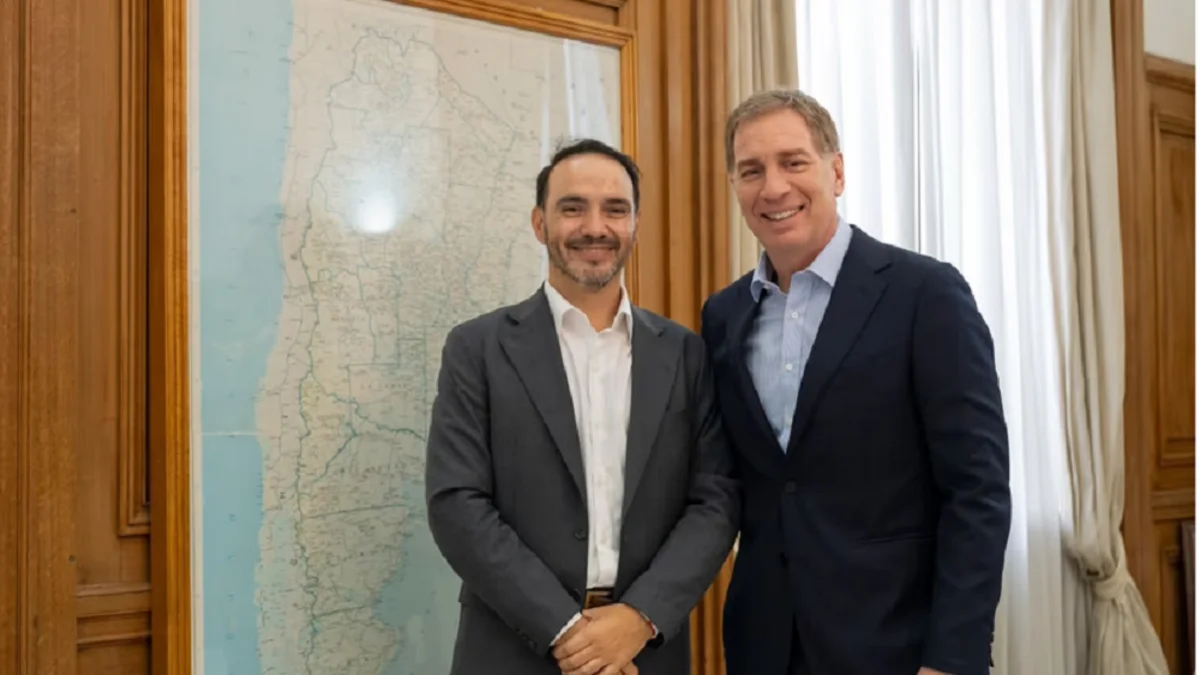 JUAN PABLO VALDÉS SE REUNIÓ CON DIEGO SANTILLI PARA TRATAR OBRAS, PRESUPUESTO Y LA REFORMA ELECTORAL